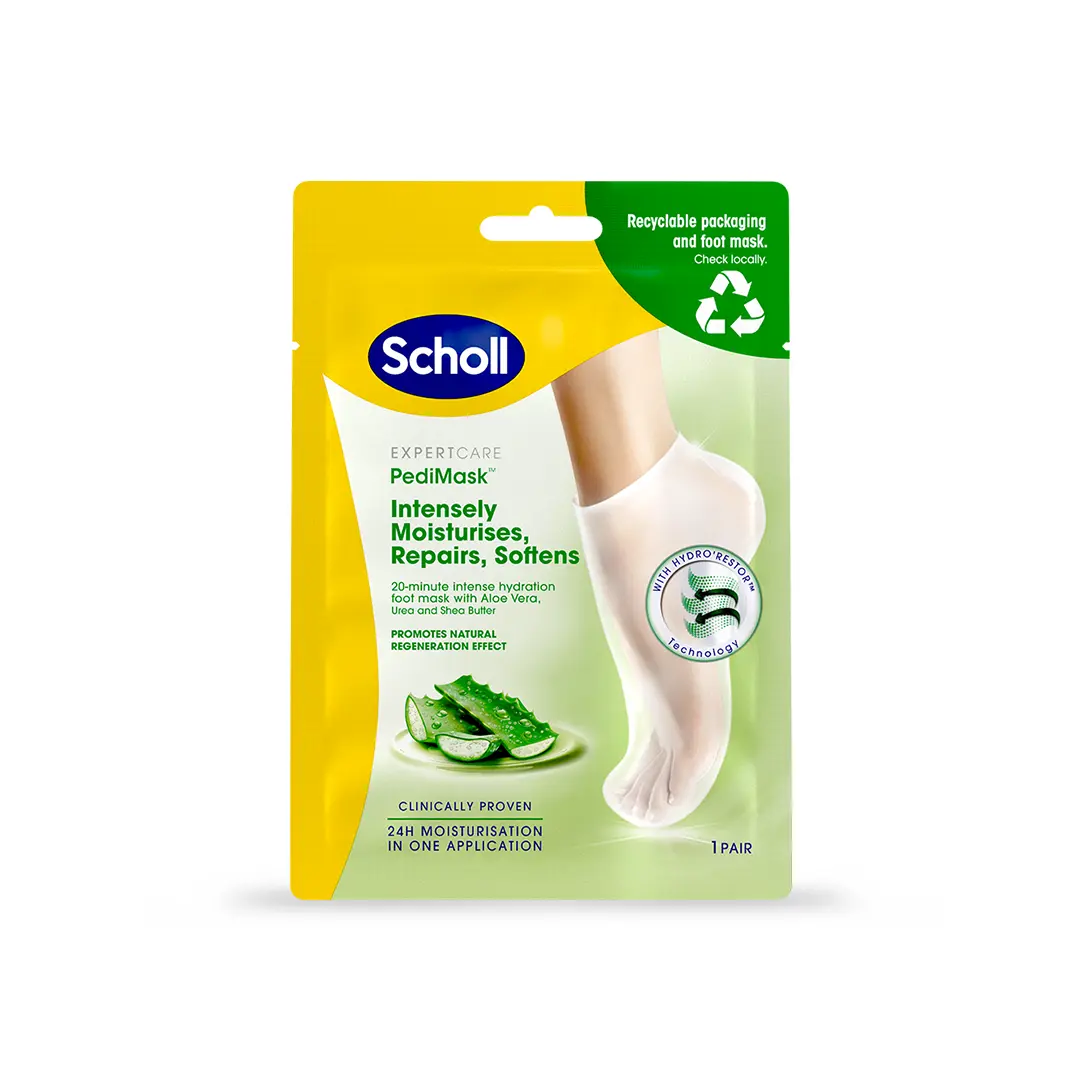 Scholl ExpertCare PediMask™ Aloe vera jalkanaamio