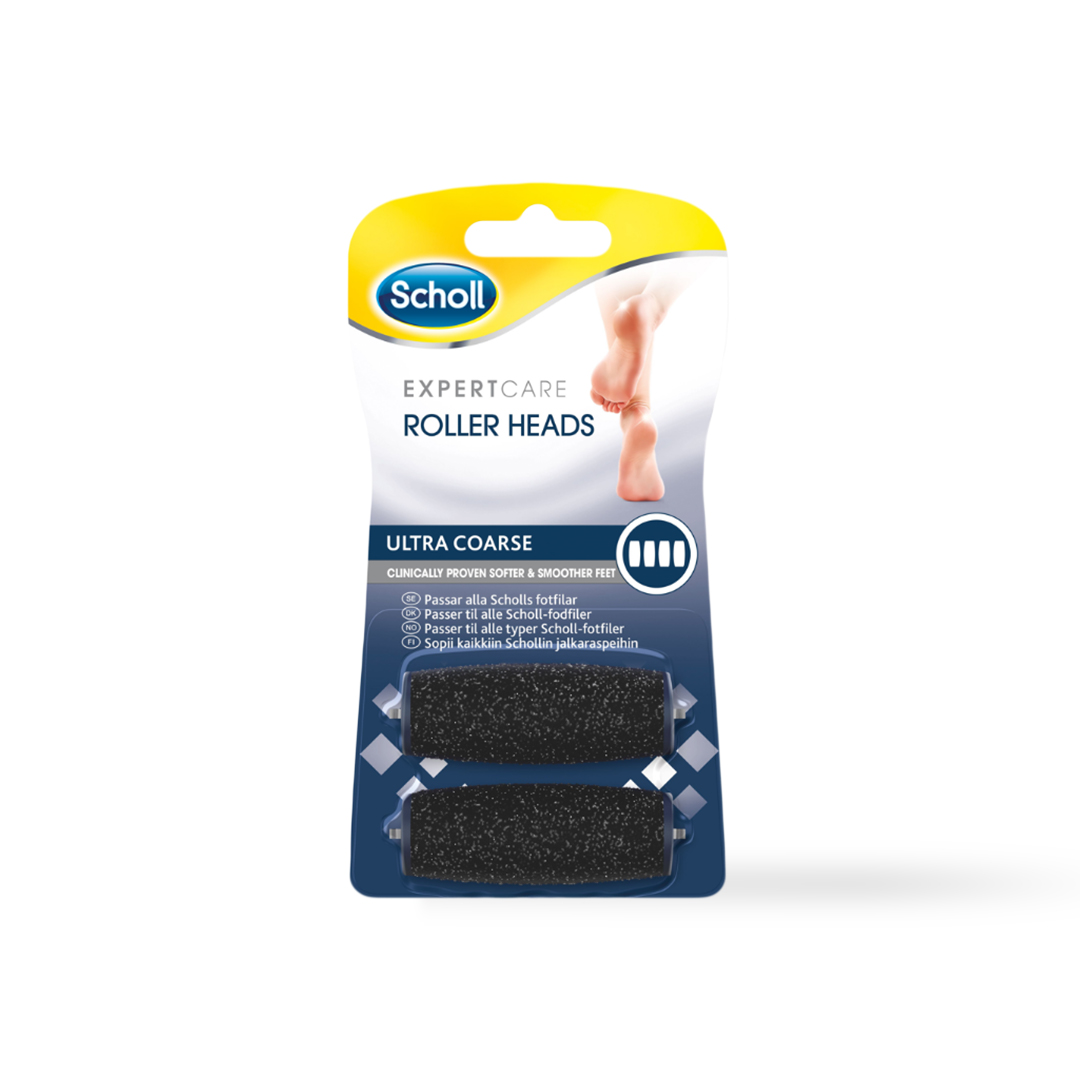 Scholl Velvet Smooth® Erittäin karkea raspin vaihtopää 2kpl