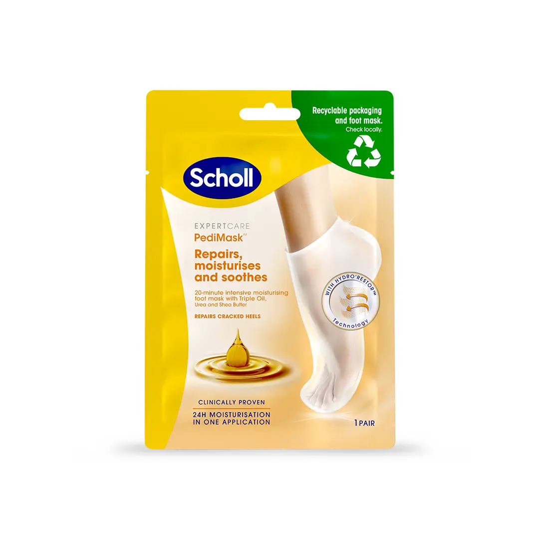 Scholl ExpertCare PediMask™ 3x Oil jalkanaamio