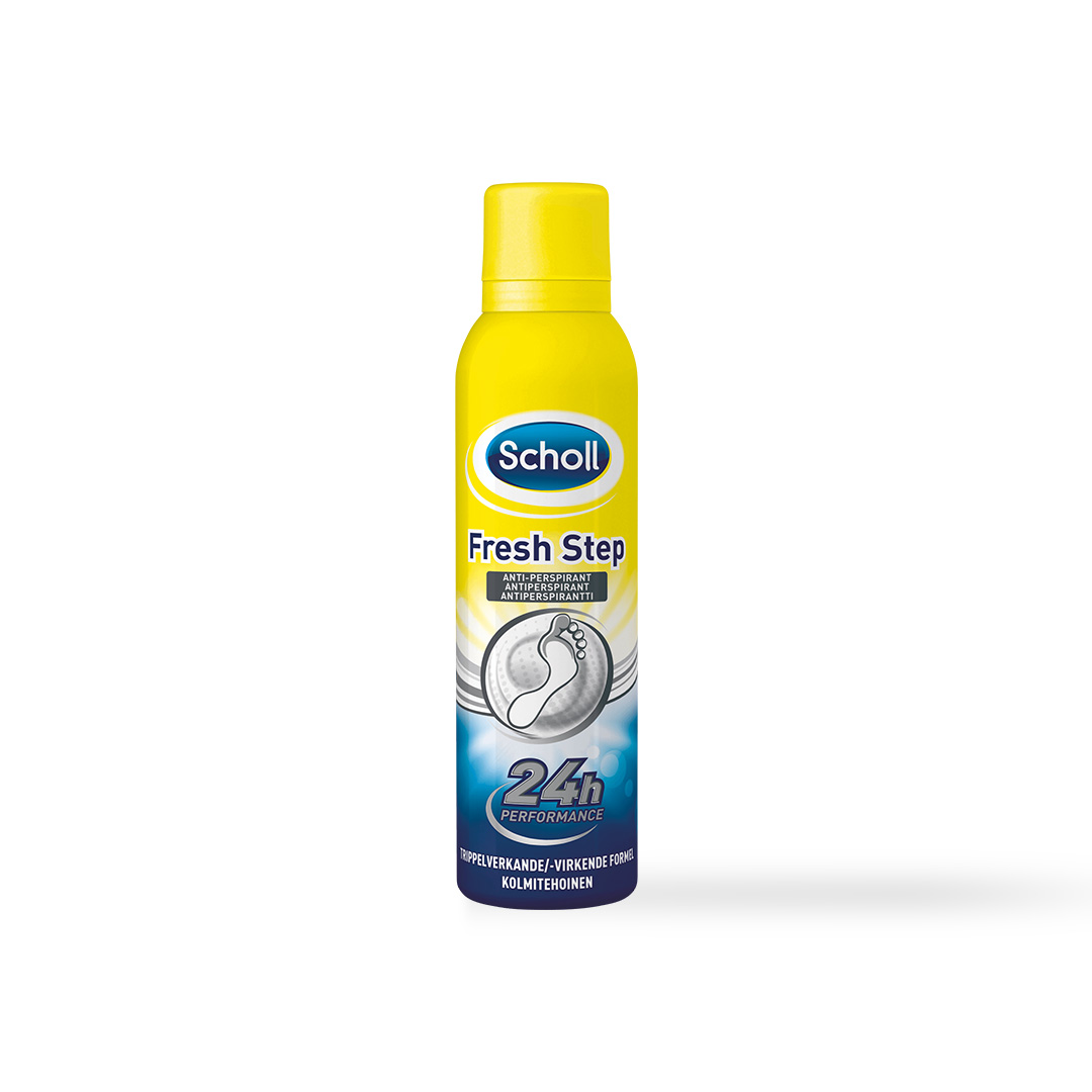 Scholl Fresh Step Antiperspirantti jalkasuihke - 150ml